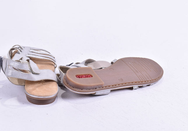 Rieker Damen Sandale Sandalette EUR 38 Nr. 24-SD 3526-Schuh-Gebraucht-secondhand