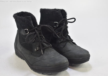 Waldläufer Damen Stiefelette Boots UK 6 Nr. 24-B 5755-Schuh-Gebraucht-secondhand