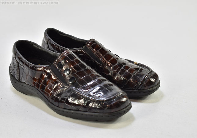 Rieker Damen Halbschuhe Slipper Ballerinas EUR 38 Nr. 25-T 1576-gebrauchte Schuhe-Second hand-SchuhGebraucht