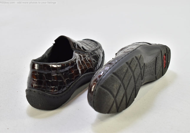 Rieker Damen Halbschuhe Slipper Ballerinas EUR 38 Nr. 25-T 1576-gebrauchte Schuhe-Second hand-SchuhGebraucht