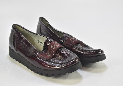 Waldläufer Damen Halbschuhe Slipper Ballerinas UK 4,5 Nr. 24-X 278-Schuh-Gebraucht-secondhand