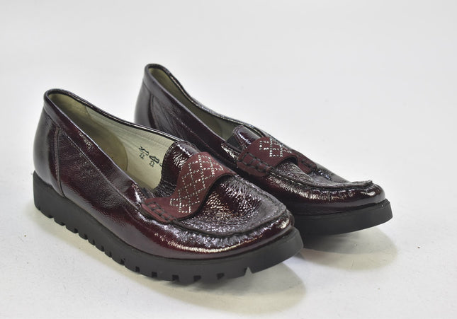 Waldläufer Damen Halbschuhe Slipper Ballerinas UK 4,5 Nr. 24-X 278-Schuh-Gebraucht-secondhand