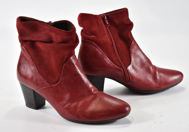 Gabor Damen Stiefelette Boots UK 3,5 Nr. 24-M 3081-Schuh-Gebraucht-secondhand