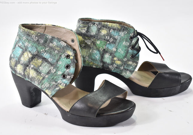 Think Damen Sandale Sandalette EUR 42 Nr. 25-S 2630-SchuhGebraucht