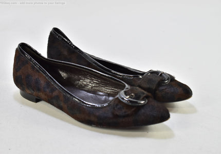 AGL Damen Halbschuhe Slipper Ballerinas EUR 40,5 Nr. 25-T 1578-gebrauchte Schuhe-Second hand-SchuhGebraucht