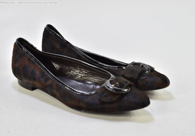 AGL Damen Halbschuhe Slipper Ballerinas EUR 40,5 Nr. 25-T 1578-gebrauchte Schuhe-Second hand-SchuhGebraucht
