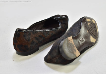 AGL Damen Halbschuhe Slipper Ballerinas EUR 40,5 Nr. 25-T 1578-gebrauchte Schuhe-Second hand-SchuhGebraucht