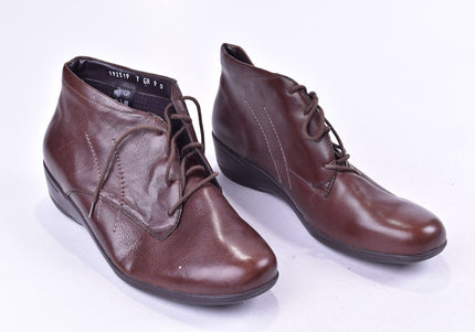 Waldläufer Damen Stiefelette Boots UK 9 Nr. 23-U 2430-Schuh-Gebraucht-secondhand
