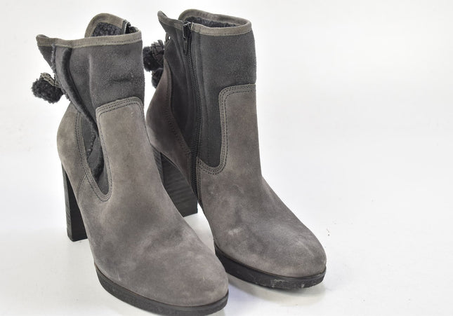Paul Green Damen Stiefelette Boots UK 5,5 Nr. 23-U 1502-Schuh-Gebraucht-secondhand