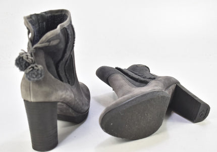 Paul Green Damen Stiefelette Boots UK 5,5 Nr. 23-U 1502-Schuh-Gebraucht-secondhand