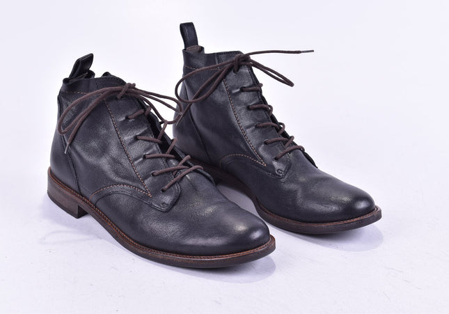 Paul Green Damen Stiefelette Boots UK 4,5 Nr. 24-A 75-Schuh-Gebraucht-secondhand