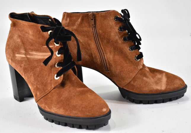 Högl Damen Stiefelette Boots UK 7,5 Nr. 24-A 4033-Schuh-Gebraucht-secondhand