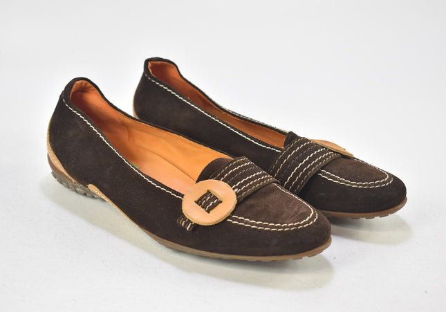 Kennel&Schmenger Damen Halbschuhe Slipper Ballerinas UK 7 Nr. 24-U 1912-Schuh-Gebraucht-secondhand
