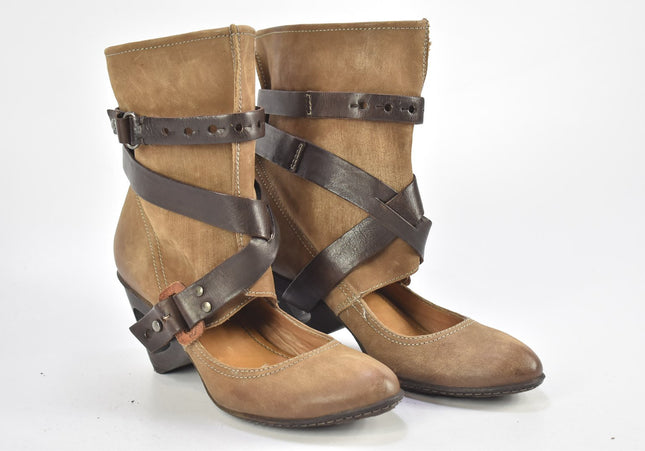 AirStep Damen Stiefelette Boots EUR 39 Nr. 23-A 1368-Schuh-Gebraucht-secondhand