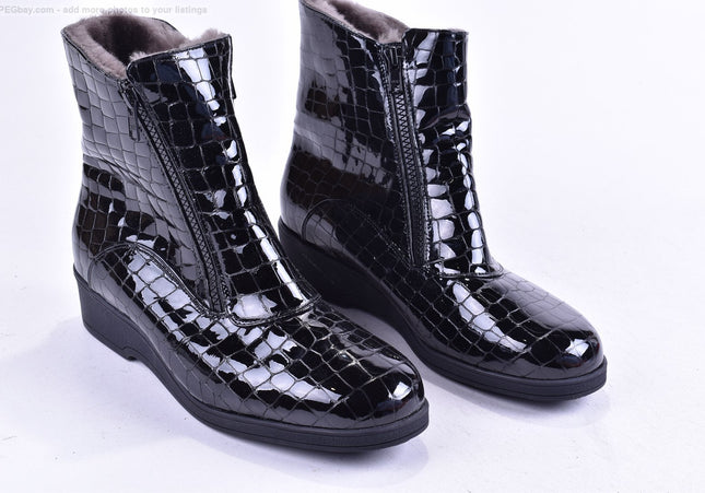 Semler Damen Stiefelette Boots UK 6,5 Nr. 24-B 1978-Schuh-Gebraucht-secondhand