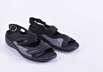 Waldläufer Damen Sandale Sandalette UK 5 Nr. 24-SD 3862-Schuh-Gebraucht-secondhand