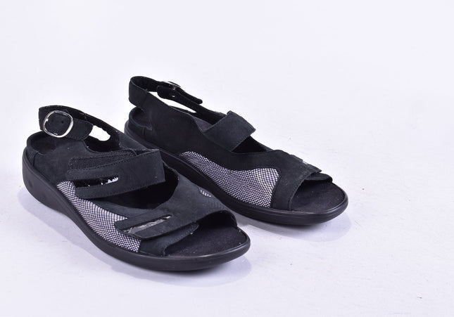 Waldläufer Damen Sandale Sandalette UK 5 Nr. 24-SD 3862-Schuh-Gebraucht-secondhand