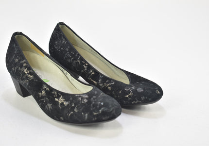 Waldläufer Damen Pumps High Heels UK 4 Nr. 24-F 4011-Schuh-Gebraucht-secondhand