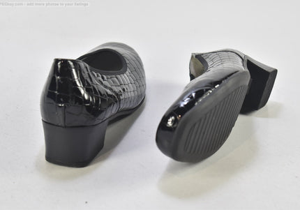 Waldläufer Damen Pumps High Heels UK 6,5 Nr. 25-F 1784-Schuh-Gebraucht-secondhand