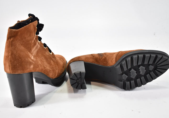 Högl Damen Stiefelette Boots UK 7,5 Nr. 24-A 4033-Schuh-Gebraucht-secondhand