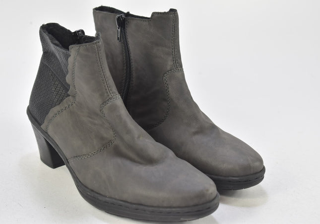 Rieker Damen Stiefelette Boots EUR 38 Nr. 24-M 5380-Schuh-Gebraucht-secondhand