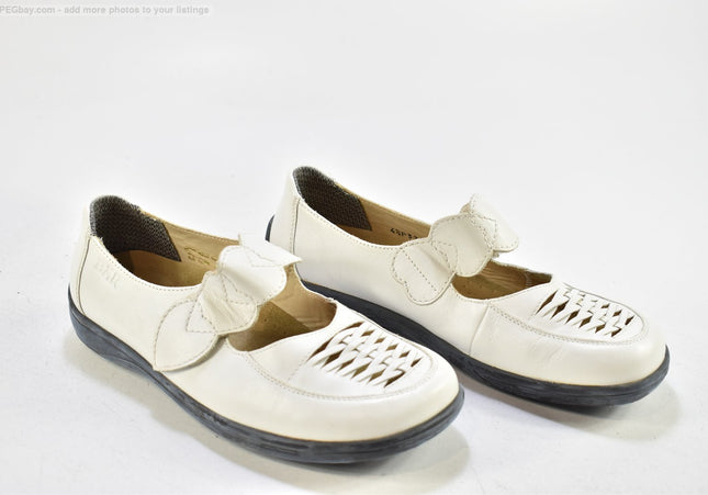 Bär Damen Halbschuhe Slipper Ballerinas UK 4,5 Nr. 25-M 3231-Schuh-Gebraucht-secondhand