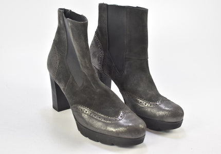 Paul Green Damen Stiefelette Boots UK 6,5 Nr. 24-F 2476-Schuh-Gebraucht-secondhand