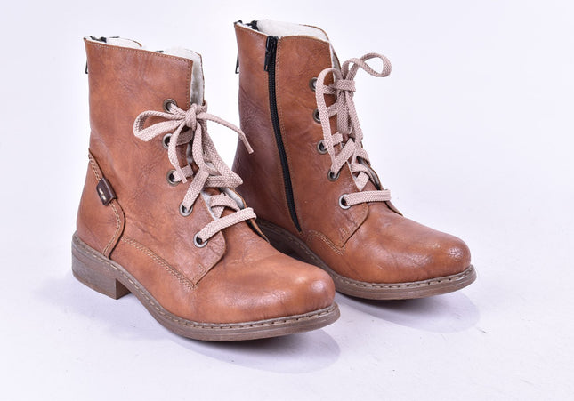 Rieker Damen Stiefelette Boots EUR 36 Nr. 24-J 5298-Schuh-Gebraucht-secondhand