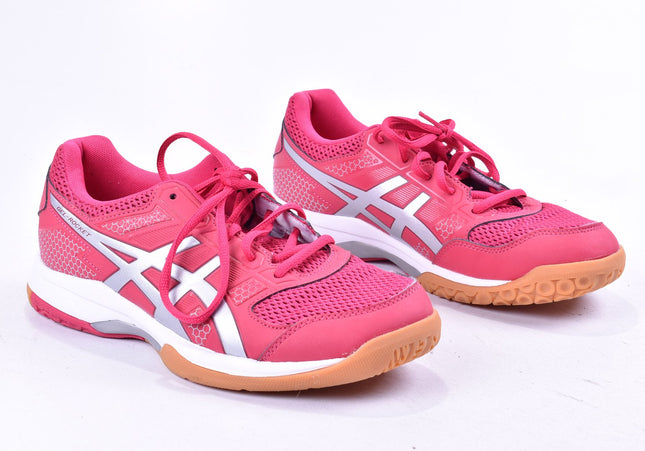 Asics Gel Rocket Damen Sportschuhe Sneaker EUR 39,5 Nr. 24-J 482-Schuh-Gebraucht-secondhand