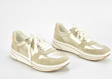 Ara Damen Halbschuhe Freizeitschuhe UK 4,5 Nr. 24-F 995-Schuh-Gebraucht-secondhand