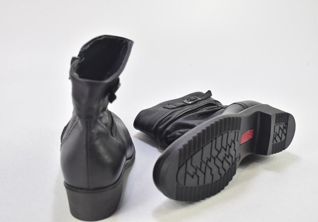 Medicus Damen Stiefelette Boots UK 4 Nr. 24-B 663-Schuh-Gebraucht-secondhand