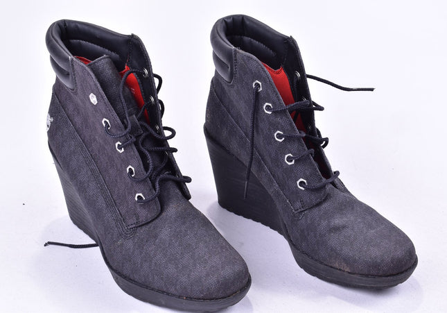 Timberland Damen Stiefelette Boots EUR 38,5 Nr. 23-U 2434-Schuh-Gebraucht-secondhand
