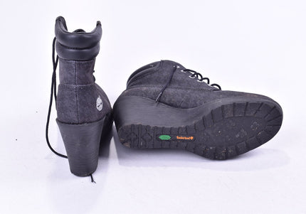 Timberland Damen Stiefelette Boots EUR 38,5 Nr. 23-U 2434-Schuh-Gebraucht-secondhand