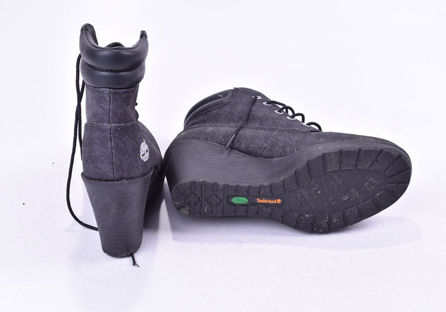 Timberland Damen Stiefelette Boots EUR 38,5 Nr. 23-U 2434-Schuh-Gebraucht-secondhand