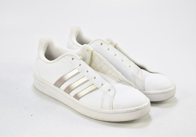 Adidas Grand Court Damen Sportschuhe Sneaker EUR 38 Nr. 24-T 268-Schuh-Gebraucht-secondhand