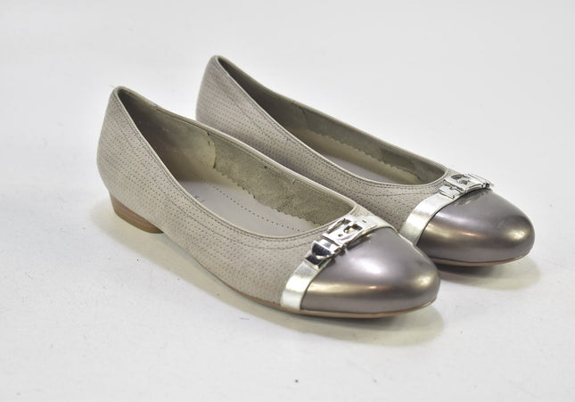 Jenny Damen Halbschuhe Slipper Ballerinas UK 5 Nr. 24-X 1908-Schuh-Gebraucht-secondhand