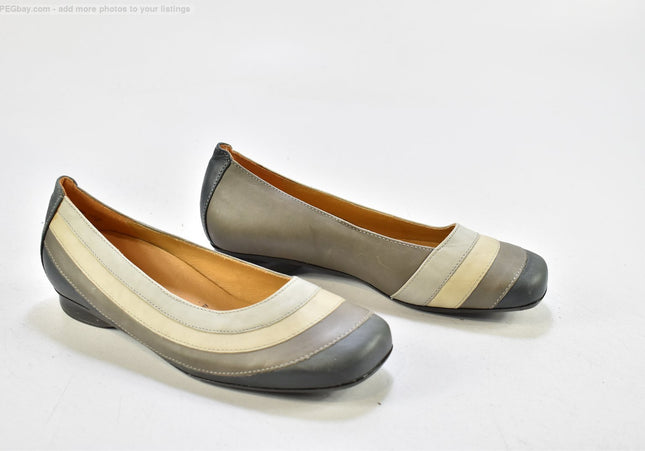 Theresia M. Damen Halbschuhe Slipper Ballerinas UK 3,5 Nr. 25-M 3235-Schuh-Gebraucht-secondhand