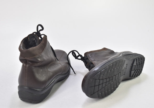 Solidus Damen Stiefelette Boots UK 4 Nr. 24-B 665-Schuh-Gebraucht-secondhand