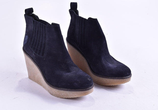 US Polo Assn Damen Stiefelette Boots EUR 39 Nr. 24-Y 1945-Schuh-Gebraucht-secondhand