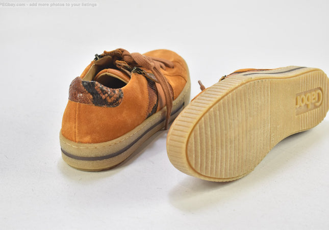 Gabor Damen Halbschuhe Freizeitschuhe UK 7,5 Nr. 25-J 1140-Schuh-Gebraucht-secondhand