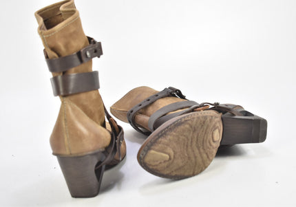 AirStep Damen Stiefelette Boots EUR 39 Nr. 23-A 1368-Schuh-Gebraucht-secondhand