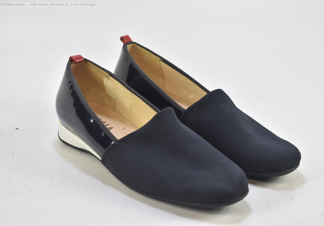 Hassia Petra Damen Halbschuhe Slipper Ballerinas UK 5 Nr. 25-F 3339-Schuh-Gebraucht-secondhand