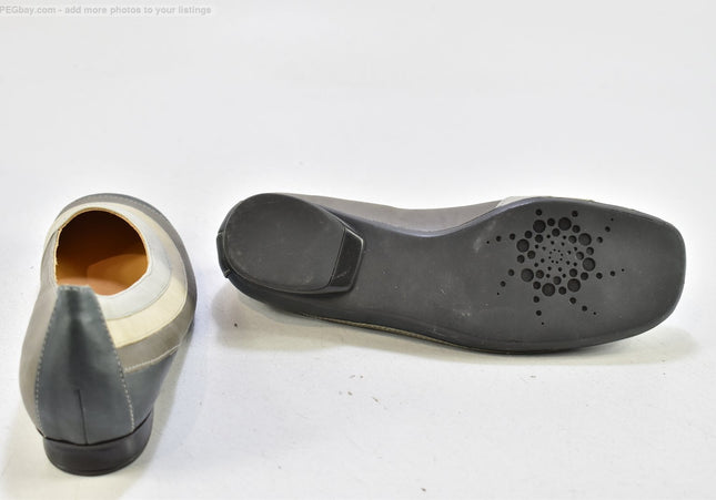 Theresia M. Damen Halbschuhe Slipper Ballerinas UK 3,5 Nr. 25-M 3235-Schuh-Gebraucht-secondhand