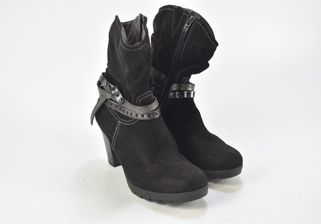 Tamaris Damen Stiefelette Boots EUR 36 Nr. 24-A 3839-Schuh-Gebraucht-secondhand