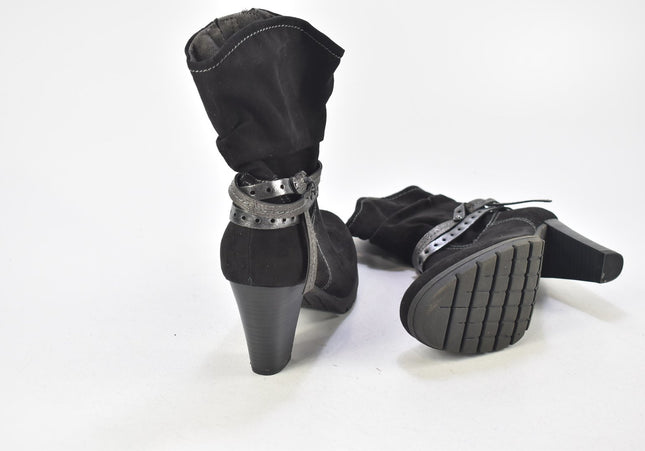 Tamaris Damen Stiefelette Boots EUR 36 Nr. 24-A 3839-Schuh-Gebraucht-secondhand