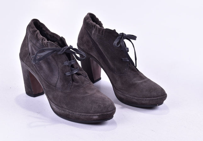 Homers Damen Stiefelette Boots EUR 39,5 Nr. 24-J 4207-Schuh-Gebraucht-secondhand