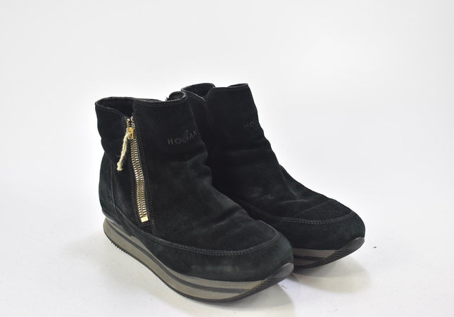 Hogan Damen Stiefelette Boots EUR 40 Nr. 24-A 3341-Schuh-Gebraucht-secondhand