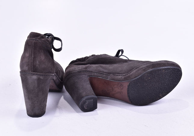Homers Damen Stiefelette Boots EUR 39,5 Nr. 24-J 4207-Schuh-Gebraucht-secondhand