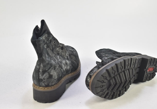 Rieker Damen Stiefelette Boots EUR 37 Nr. 24-B 2704-Schuh-Gebraucht-secondhand