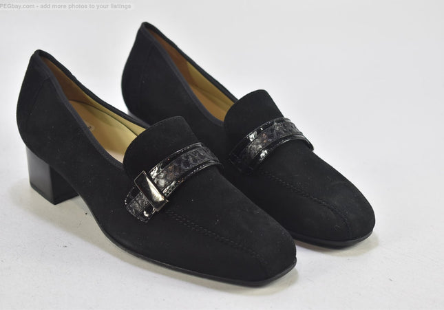 Hassia Evelyn Damen Pumps High Heels UK 5,5 Nr. 25-F 2807-Schuh-Gebraucht-secondhand